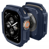 Husa Spigen Rugged Armor pentru Apple Watch Ultra 1/2 (49 mm) Albastru inchis