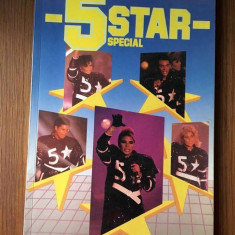 5 STAR SPECIAL, revista limba engleza despre staruri din lumea muzicii anii 1987