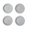 Set 4 picioruse antivibratie din cauciuc Electrolux E4WHPA02 9029795243