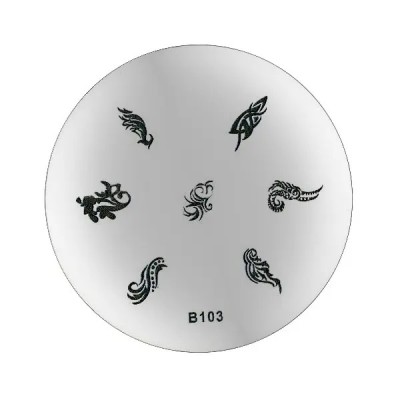 Şablon de ştampilare B103 foto