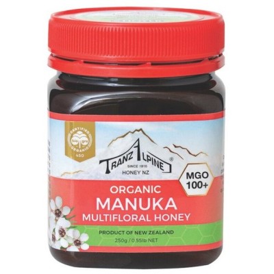 Miere de Manuka MGO 100+ Bio 250 grame TranzAlpine foto