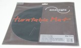 AUFLAGE AUS FILZ/CARBON 2-LAGIG, 1,3MM STARK, &Oslash;=298MM MAT FIVE pentru pick-up , redare vinil ANALOGIS