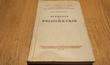 ELEMENTE DE PSIHOMETRIE - Nicolae Margineanu - Cluj, 1938, 358 p.