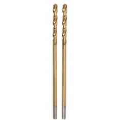 Burghiu pentru metal, nitrura de titan, 2 buc, 5.5 mm, Jufisto GartenVIP DiyLine