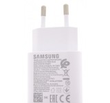 Incarcator Retea Original Samsung EP-TA800EWE, USB-C, 25W, Fast Charging, Alb