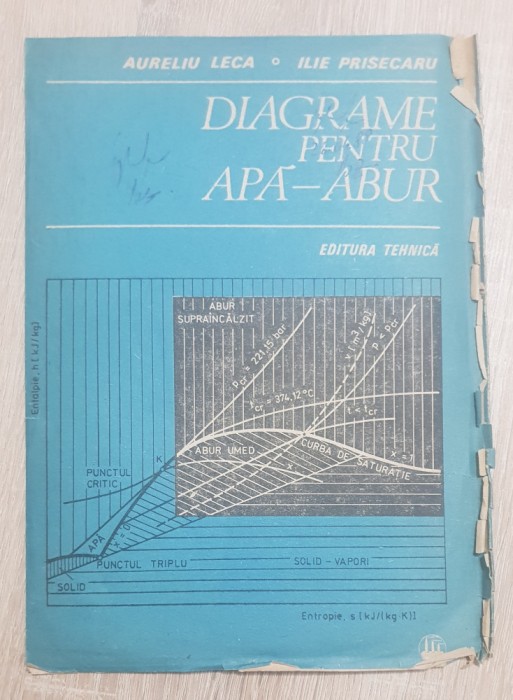 Diagrame pentru apă-abur - Aureliu Leca, Ilie Prisecaru