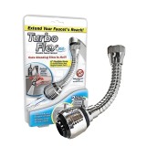 Pulverizator flexibil de 360 de grade pentru robinet de bucatarie, Mmgoqqt, Inox, Argintiu