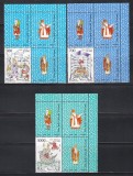 Vatican 1987 - Crăciun - 900 de ani de la mutarea moaștelor Sf&acirc;ntului Nicolae din Mira, Serie cu 3 Viniete, MNH