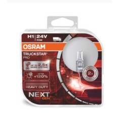 SET 2 BECURI CAMION 24V H1 70 W TRUCKSTAR PRO +120% NEXTGEN OSRAM