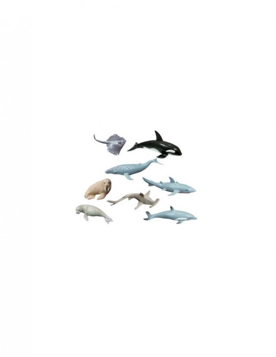 Animale marine set de 8 figurine - Miniland