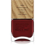 Nails Inc. Plant Power lac de unghii cu rezistenta indelungata culoare Swear By Salutation 14 ml