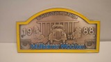 Placheta - Mulheimer Wochen - Ruhrtal Oldtimer Rallye - 1988 6,5 cm x 12 cm