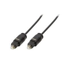 CABLU audio LOGILINK Toslink Optic (T/T)(pt. conexiune optica intre BLU-Ray si echipamentul audio), 1m, black, &quot;CA1006&quot; (timbru verde 0.08 lei)