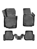 Set covorase auto din cauciuc tip tavita pentru Skoda Yeti 2009-2017