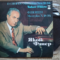 F. Chopin, Yakov Fliere, Mazurkas nos. 18-34// disc vinil