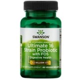 16 Probiotice + FOS 60cps Swanson, Swanson Health Products