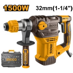 Ciocan rotopercutor picamer sds plus, 5,5 j, 1500 w, pentru daltuire si gaurire in beton - Ingco RH150028