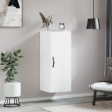 VidaXL Dulap de perete, alb, 34,5x34x90 cm, lemn prelucrat 834994
