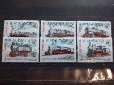 ROMANIA 2002-MNH-LP 1592,LOCOMOTIVE ROMANESTI CU ABURI foto