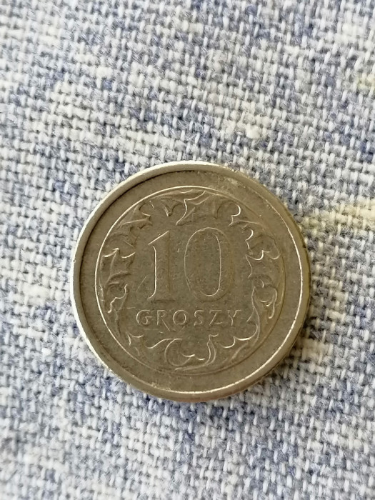 MONEDA - 10 GROTZY 1992-POLONIA-