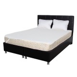 Saltea ortopedica cu arcuri, Super Ortopedica Sofia, 160x200x20cm, fermitate medie, plasa arcuri tip Bonell, fata vara-iarna, sistem aerisire cu buton