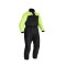 Combinezon de ploaie Oxford Rainseal negru cu verde fluorescent
