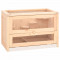 vidaXL Cușcă pentru hamsteri, 60x35,5x42 cm, lemn masiv de brad