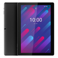 Tableta Kruger&amp;amp;amp;Matz, Dual SIM, 10.1 inch, Full HD, 64 GB, 4 GB, Bluetooth, Wi-Fi, USB Type C, 4G, 6000 mAh, Black foto