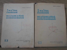 ANALIZA MATEMATICA VOL.1 -2 - MARCEL N. ROSCULET foto