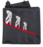 Set 3 piese cheie-cleste professional, Knipex Pliers Wrench 00 19 55 S6, 330 mm, reglaj precis fara joc, protectie suprafete, inlocuieste set de chei,