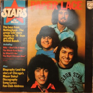 Vinil Paper Lace &amp;ndash; Stars For Millions (-VG) foto