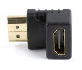 ADAPTOR video GEMBIRD, adaptor HDMI (T) la HDMI (M), 90 grade, negru, &amp;quot;A-HDMI90-FML&amp;quot; (timbru verde 0.03 lei)