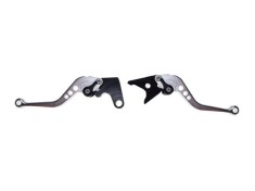Set 2 manete frana si ambreiaj reglabile Yamaha Yzf R6 99-04/R1 02-03, culoare g... Cod Produs: MX_NEW CNC0071S