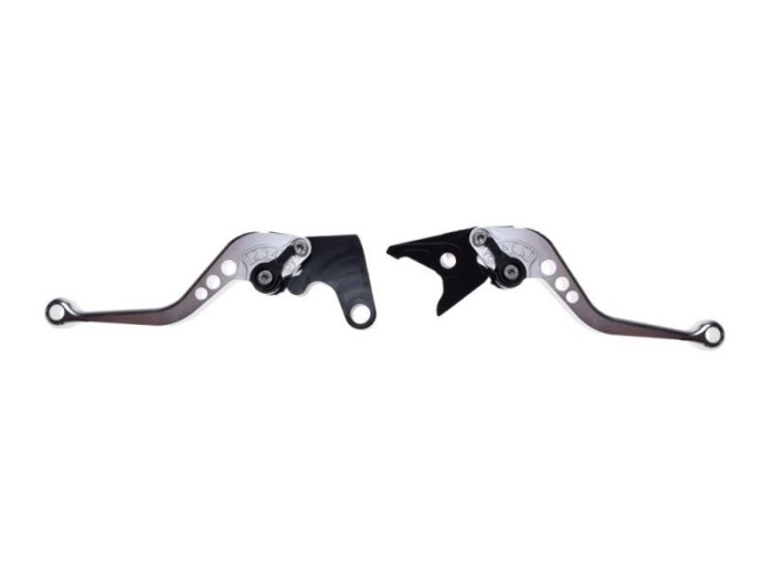 Set 2 manete frana si ambreiaj reglabile Yamaha Yzf R6 99-04/R1 02-03, culoare g... Cod Produs: MX_NEW CNC0071S