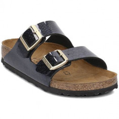 Slapi Femei Birkenstock Arizona BF Magic Snake Black 1009124 foto