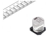 Condensator electrolitic SMD 220uF 63VDC low ESR 2000h &plusmn;20%