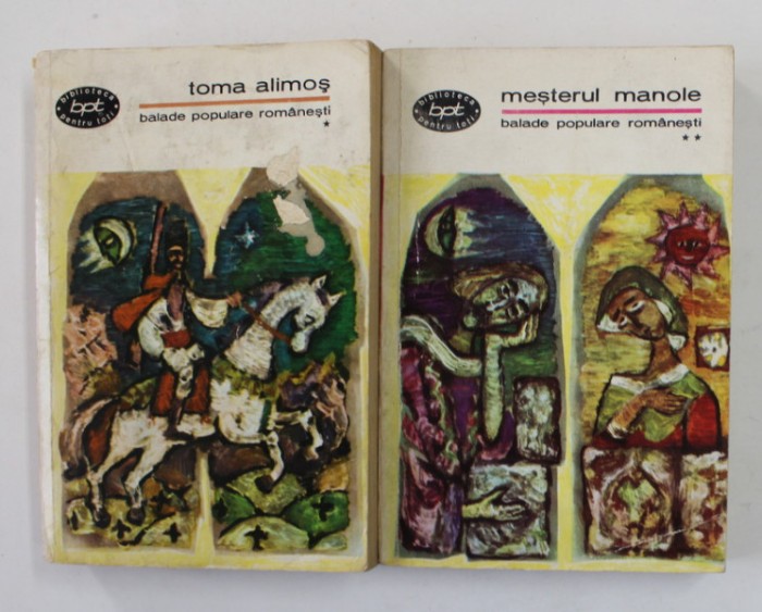 BALADE POPULARE ROMANESTI , VOLUMELE I - II , 1967