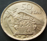 Moneda 50 PESETAS - SPANIA, anul 1959 (1957) *cod 985 = A.UNC