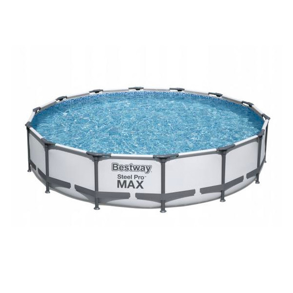 Set Piscina cu Cadru Metalic Bestway Steel Pro Max - 427 x 84 cm