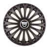 Set 4 Capace Roti, potrivite jantelor de R14, pentru Dacia, model dino Negru, Autohelix MSA