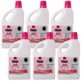 Cumpara ieftin 6 x Sano Floor Fresh Home 1L, Detergent lichid pentru pardoseli, 6 x 1000ml