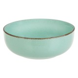 Bol pentru servire,ceramica,verde,550 ml,20 cm