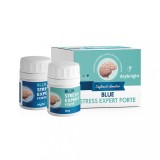 Blue Stress Expert - Supliment Natural Antistres, Formula Zi si Noapte, 60 Capsule, BLUE DIAMOND