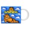 Cana alba personalizata &quot;Garfield &quot;, INOVATIX&reg;️. 330ml