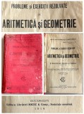 Manual Aritmetica Geometrie Probleme Exercitii Rezolvate Editie 1914 Autograf Stefan Negulescu Cartonat