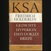 Friedrich Holderlin - KSA Gedichte Hyperion Empedokles Briefe - Carte Germana