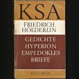 Cumpara ieftin KSA - GEDICHTE HYPERION EMPEDOKLES BRIEFE - FRIEDRICH HOLDERLIN, 1973