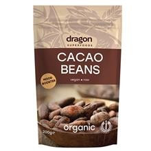 Boabe de Cacao Intregi Criollo Bio Dragon Superfoods 200gr Cod: 3800225476027 foto