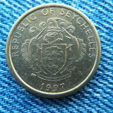 1o - 5 Cents 1997 Seychelles, Africa