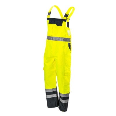 Salopeta de lucru, de avertizare, impermeabila, galbena, masura M HardWork ToolsRange foto